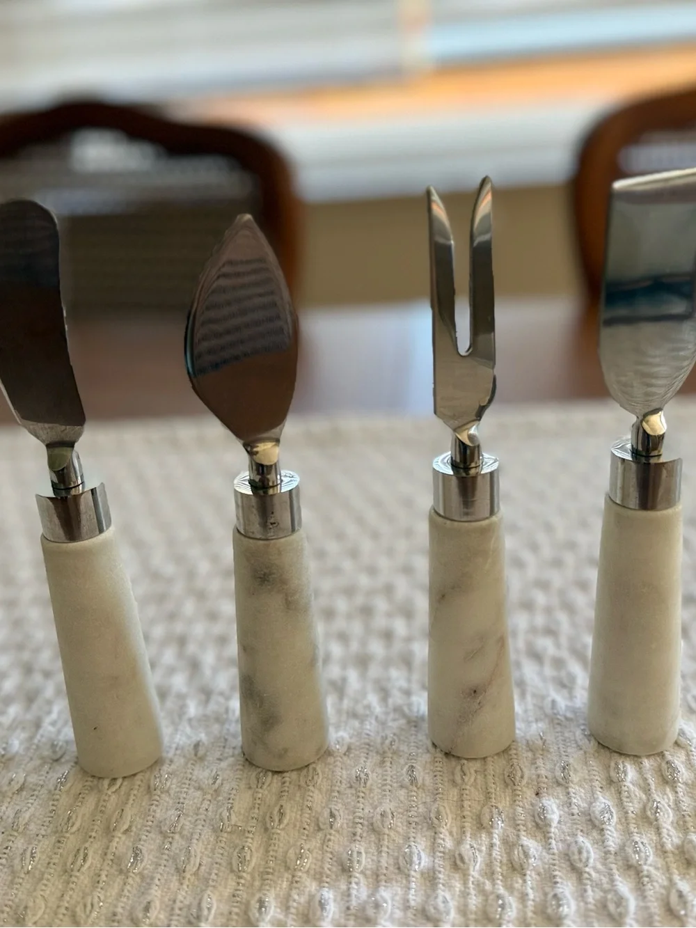 4 piece cheese knife set